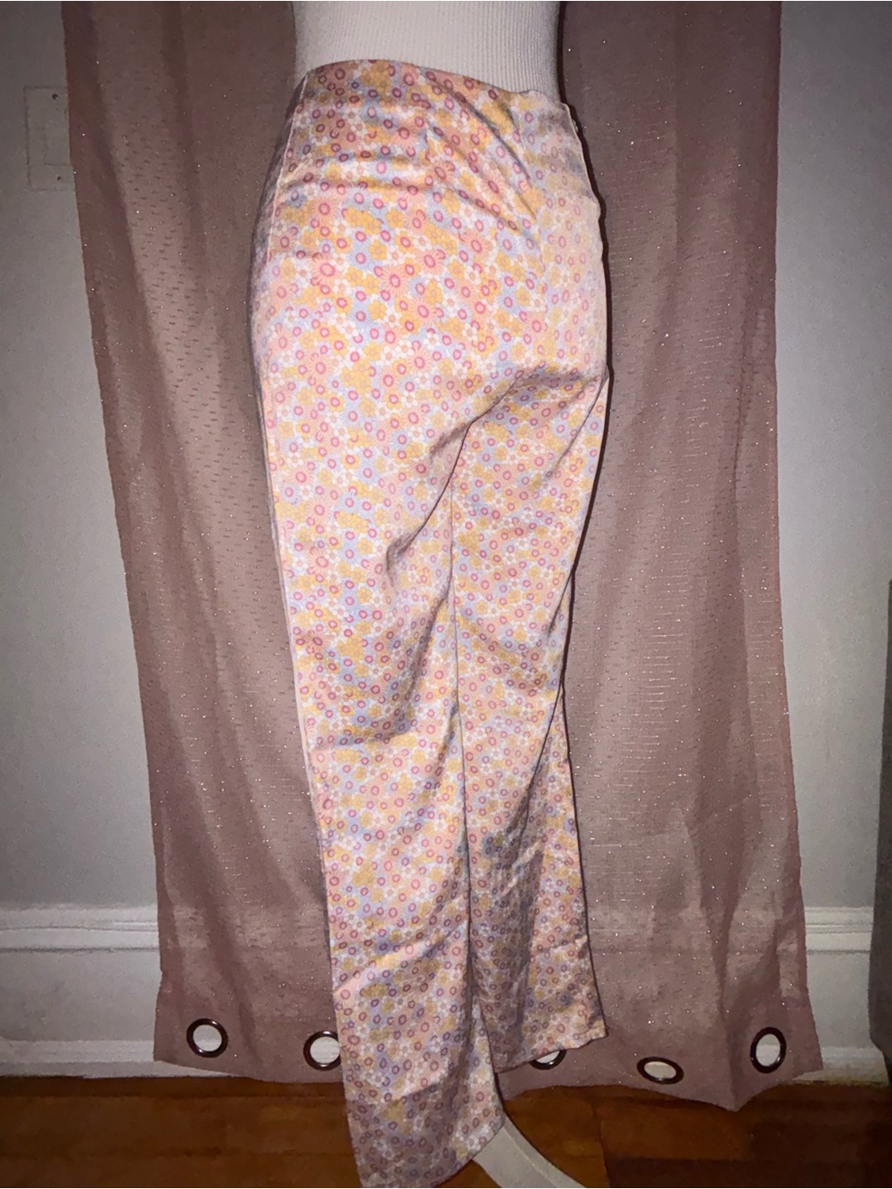 Zara Pastel Floral Capris - Pink, Yellow, Blue